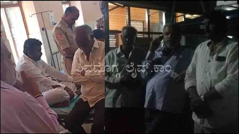 160120 ZP Member Assault in Bhadravathi 1