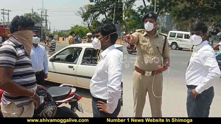 170420 DC SP Sudden Inspection in Shimoga 1