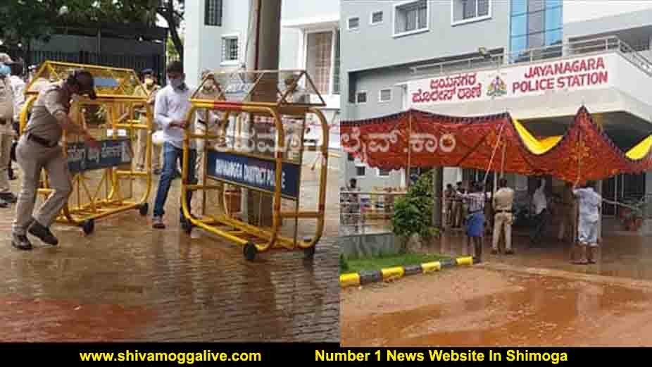 010620 Jayanagara Police Station Sanitization 1