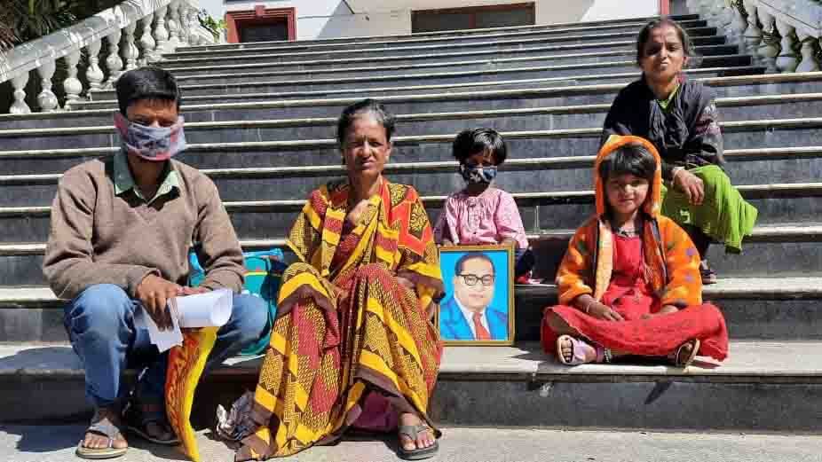 021220 Family Protest for No Road For House 1