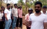 210221 Ninasam Satish Visits Muttala Village in Hosanagara 1