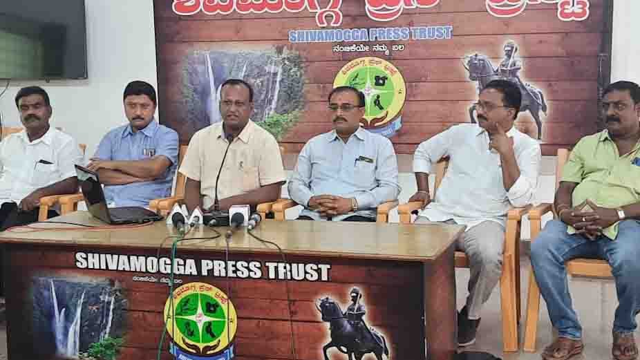 120321 Bhadravathi BJP Press Meet At shimoga 1