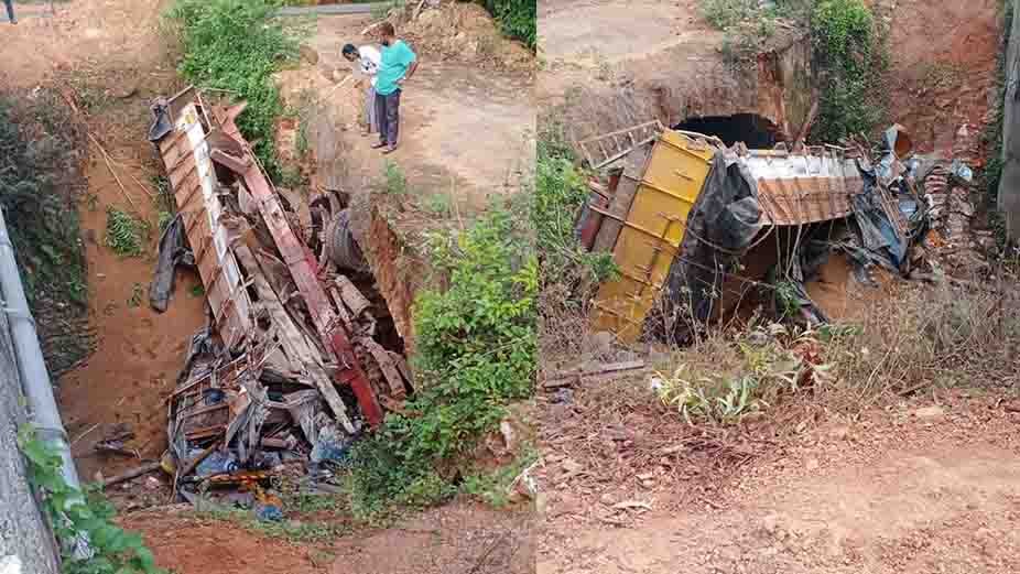 040521 Annuvalli Bridge Truck Accident 1