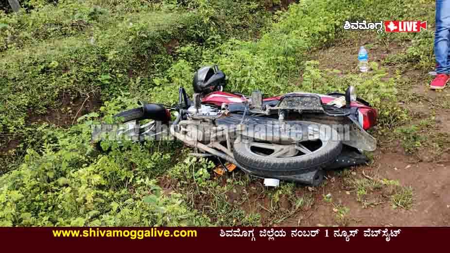 050821 Bike Accident Near Sagara City 1