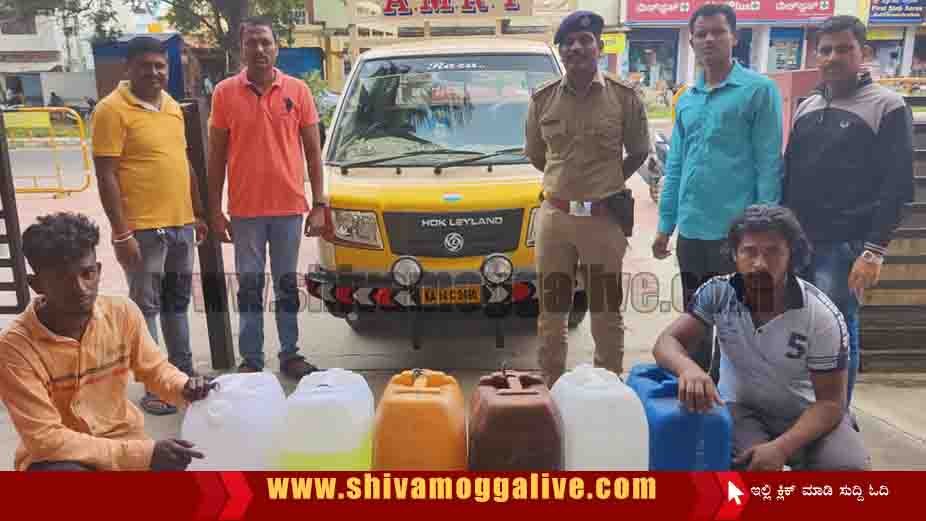 040921 Diesel Theft Case Two Arrested in Vinobanagara