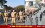 shimoga police route march