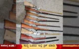 Bhadravathi-Police-Seize-guns-at-Shankaraghatta