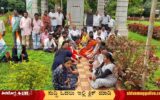 Congress-Silent-protest-in-Shimoga