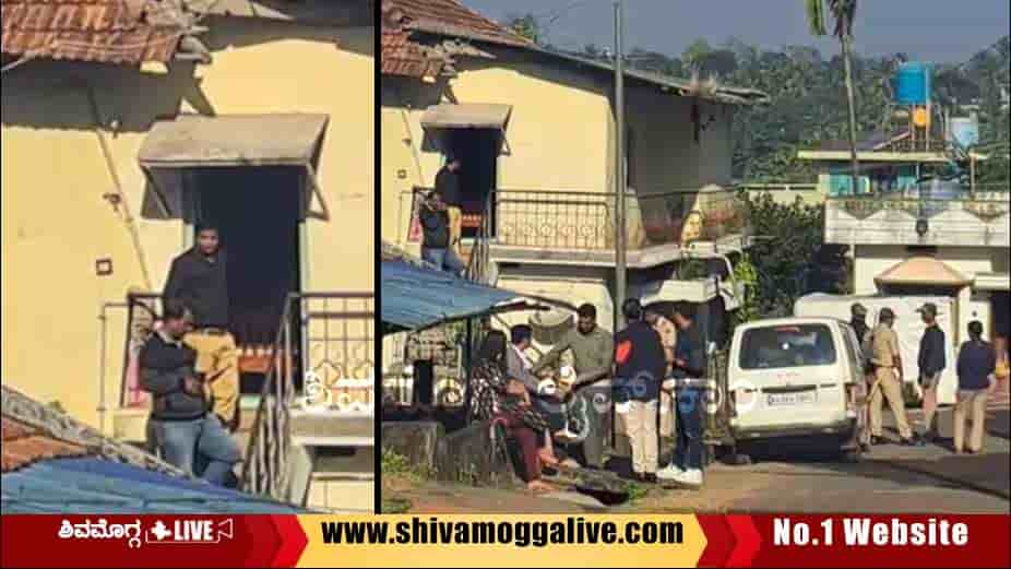 ED-Officers-Raid-On-Thithahalli-Shariq-Home-Mangalore-Blast-case