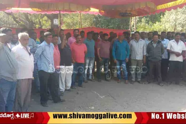 VISL-Workers-Protest-in-Bhadravathi