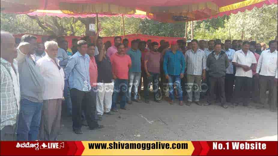 VISL-Workers-Protest-in-Bhadravathi