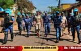 Police-RAF-route-March-in-Sagara