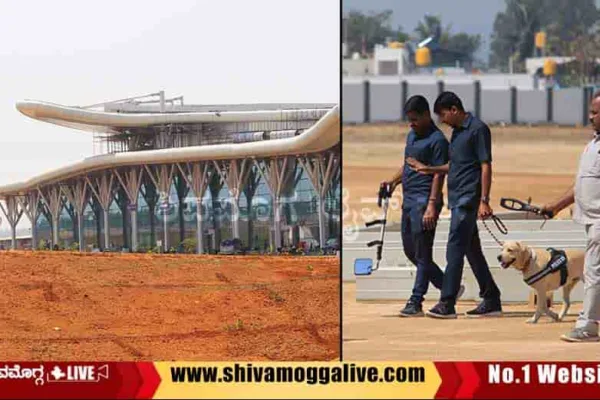 Shimoga-Airport-High-security-ahead-of-PM-Visit