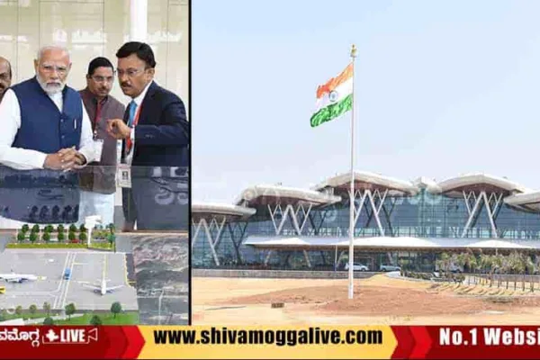 Prime-Minister-Narendra-Modi-in-Shivamogga-Airport