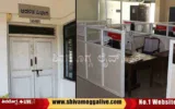 Government-Offices-During-Workers-Strike-in-Shimoga