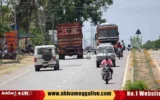 Shimoga-Sagara-BH-Road-Highway-near-Srirampura