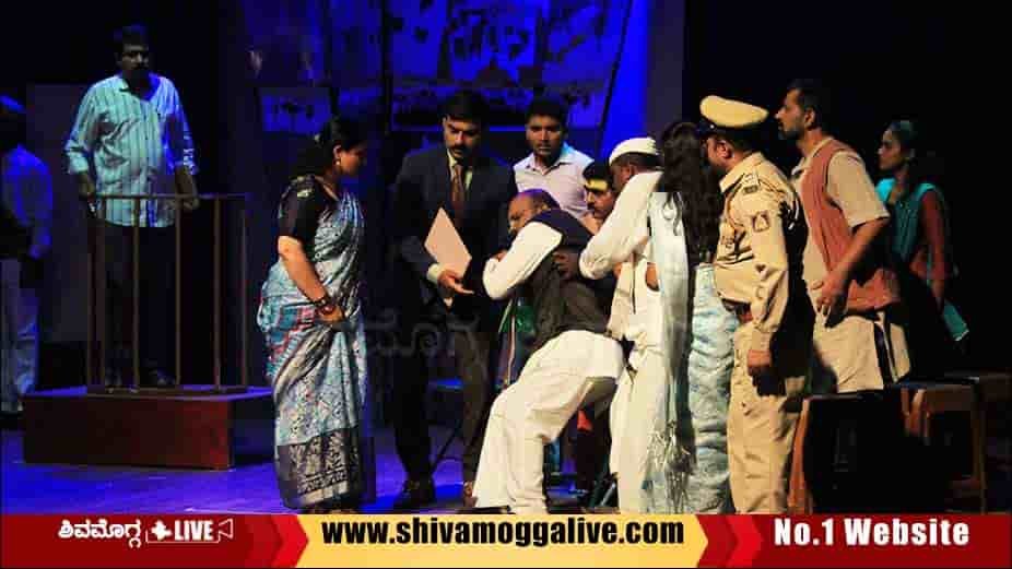 ondu-kanunatmaka-kole-drama-hongirana-team-Shimoga.