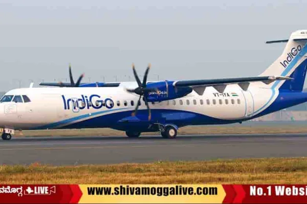 Shivamogga-Bengaluru-Indigo-Airlines-ATR-72-Flight