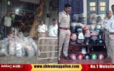 Half-helmet-shops-raid-in-Shimoga-and-Bhadravathi