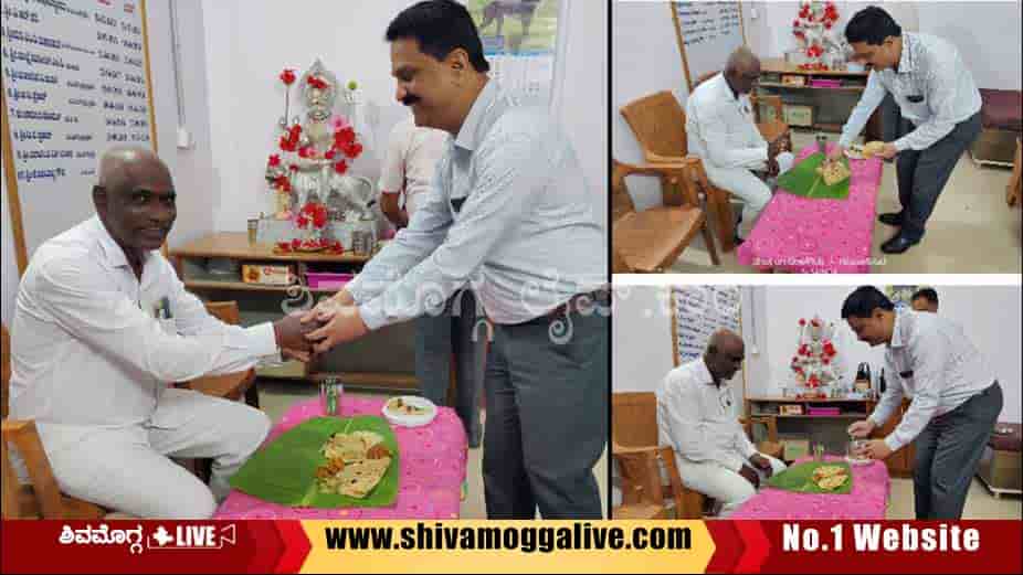 Different-send-of-for-Kariyanna-in-Shimoga-Palike-Commissioner-office-by-Mayanna-gowda.