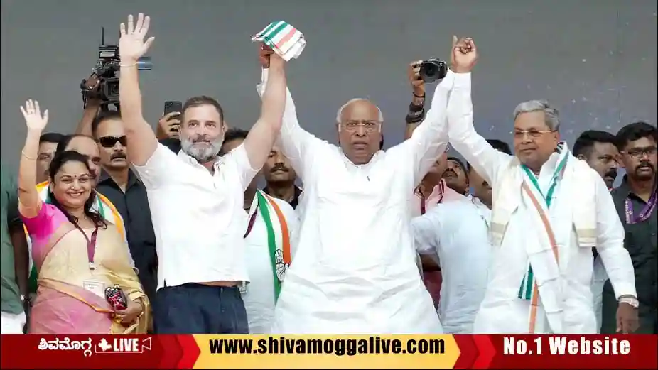 ಶಿವಮೊಗ್ಗದಲ್ಲಿ ರಾಹುಲ್ ಗಾಂಧಿ, ಪ್ರಜ್ವಲ್ ರೇವಣ್ಣ ವಿಡಿಯೋ ಕುರಿತು ಸ್ಪೋಟಕ ಹೇಳಿಕೆ, ಏನಂದ್ರು? 6 Rahul-Gandhi-in-Shimoga-campaign.