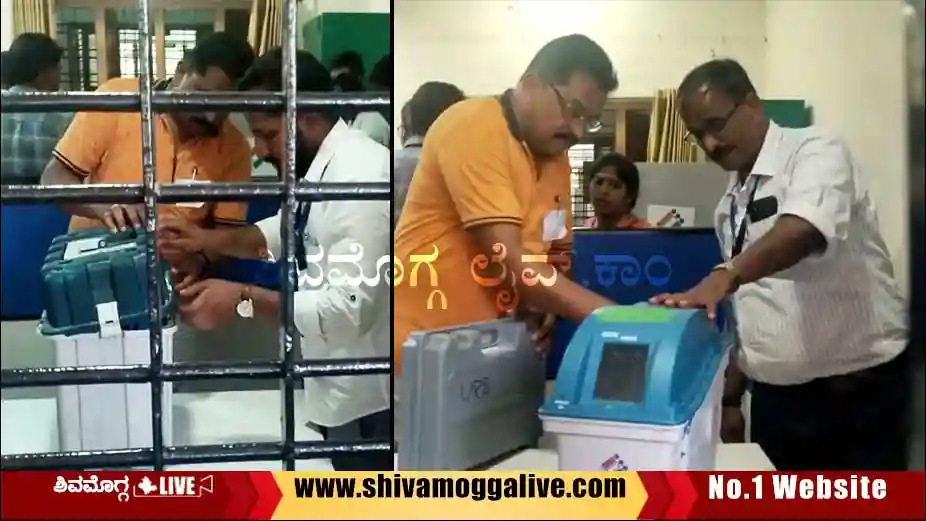 EVM-technical-issue-in-Shimoga-city