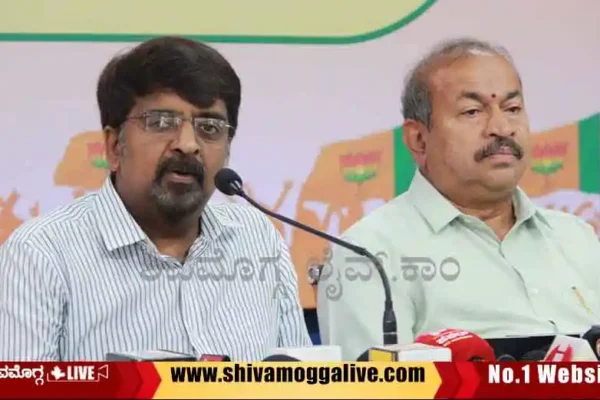 ds-arun-and-channabasappa-press-meet-in-Shimoga