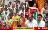 JDS-held-protest-in-Shimoga-againt-pen-drive-case.