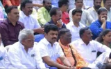 Veerashaiva-Organisations-protest-against-Actor-Darshan