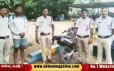 No-number-plate-bike-at-Shimoga