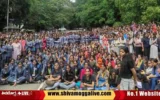 Kuvempu-University-Students-Protest