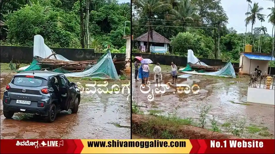 School-Tent-falls-in-Sagara-teacher-injured