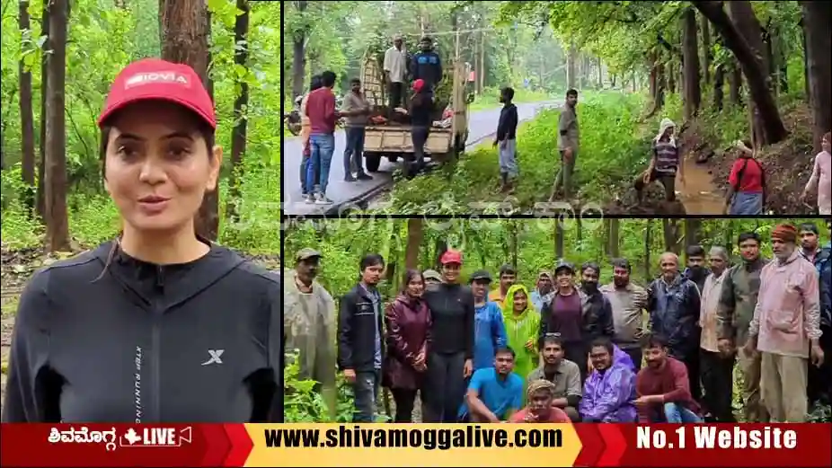 Shwetha-Prasad-foundation-sapplings-at-suduru-forest