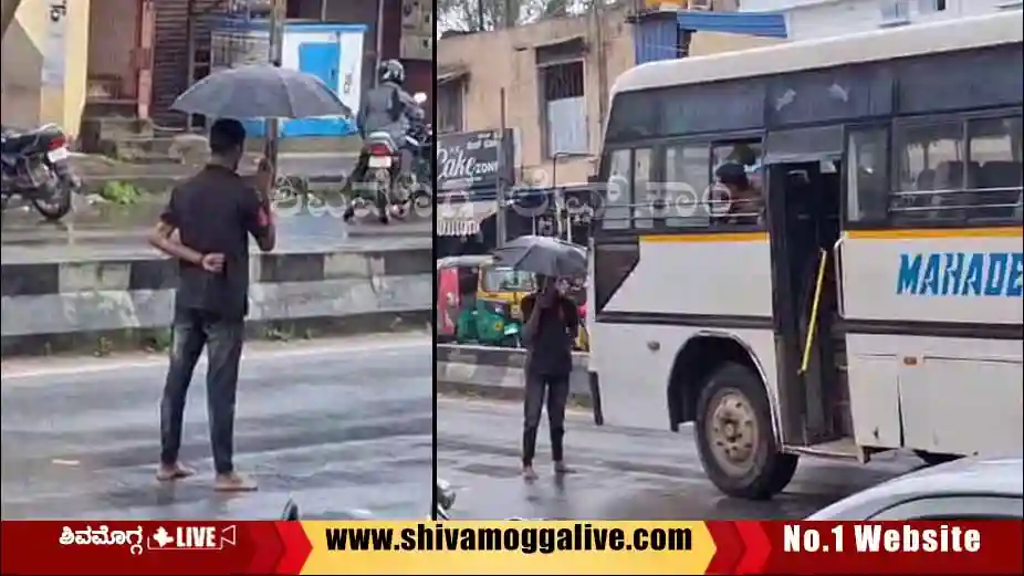 youth-lunatic-behaviour-on-NT-road-at-Shimoga.