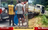 bike-and-pickup-mishap-near-bidaragodu-in-thirthahalli