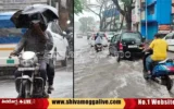 Heavy-Rain-Shimoga-Jail-Road