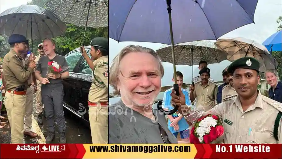 170824 Australia Indian High Commissioner Philip green visit agumbe