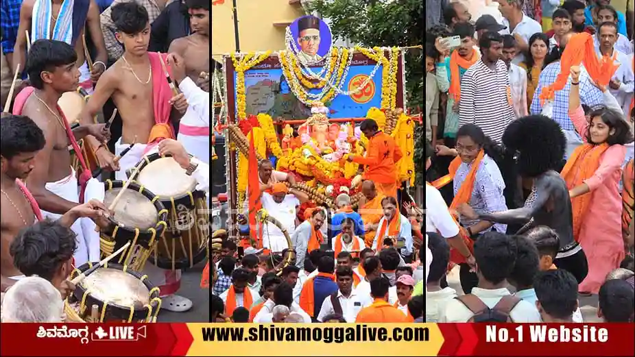 hindu-mahasabha-ganesha-procession-in-Shimoga
