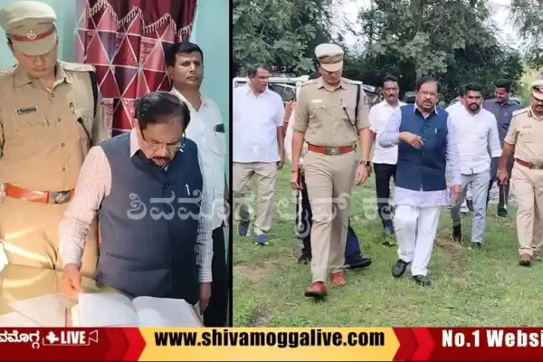 Home-Minister-Dr-G-Parameshwara-suprise-visit-to-kumsi-station