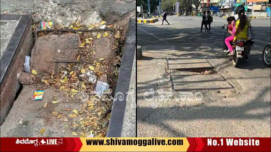 Cable-Duct-in-Balaraja-Urs-Road-in-Shimoga.