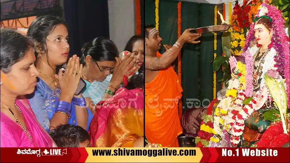 Gowri-Pooje-at-Gandhi-Bazaar-Basaveshwara-temple.