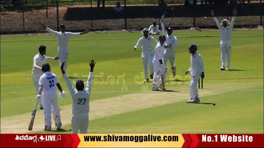 Karnataka-Goa-Ranji-match-in-Shimoga-Navule-Cricket-stadium