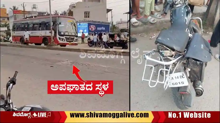 Vidyanagara-Truck-and-Bike-incident - ಲಾರಿ