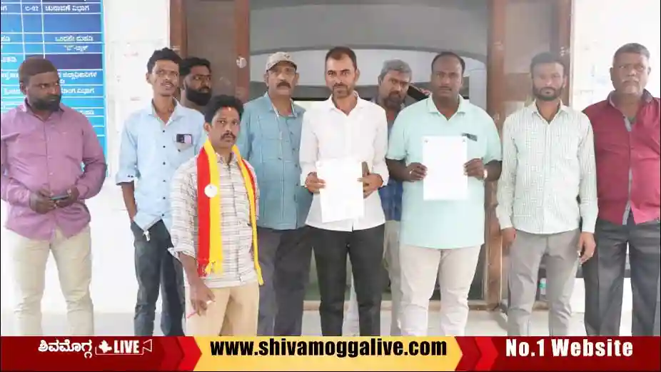 Shanthi-Nagara-residents-protest-against-City-buses - ಸಿಟಿ ಬಸ್