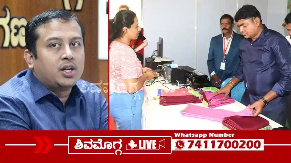 Mysore-Silk-Saree-Sales-increased-in-Shivamogga.