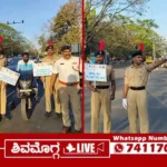 ಶಿವಮೊಗದಲ್ಲಿ ವಿದ್ಯಾರ್ಥಿಗಳೇ ಟ್ರಾಫಿಕ್ ಪೊಲೀಸರಾದರು, ಸಂಚಾರ ನಿಯಂತ್ರಿಸಿದರು, ಕಾರಣವೇನು? 5 -ATNCC-Student-Control-Traffic-at-Mahaveera-circle