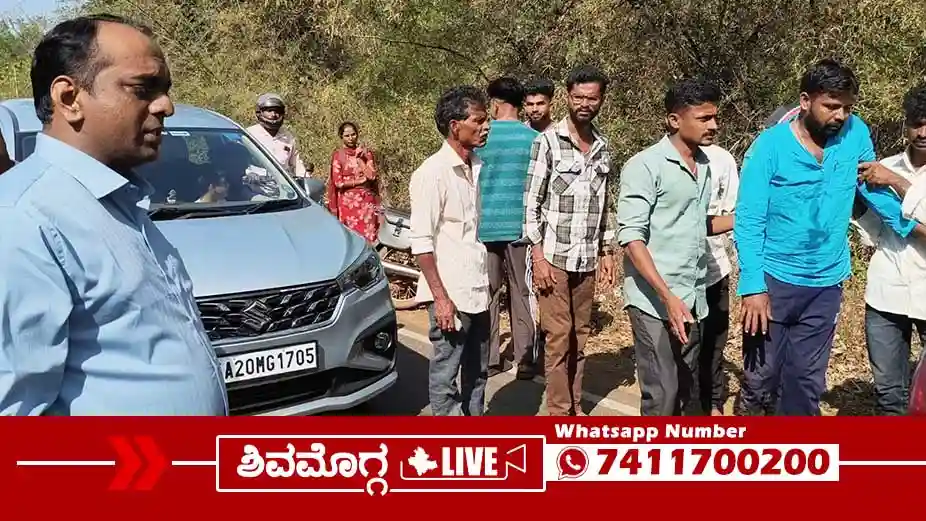 ಕಾರು, ಬೈಕ್‌ ಅಪಘಾತದಲ್ಲಿ ಗಾಯಗೊಂಡಿದ್ದ ವ್ಯಕ್ತಿಗೆ ನೆರವಾದ ಶಿವಮೊಗ್ಗ ಜಿಲ್ಲಾಧಿಕಾರಿ, ಆಗಿದ್ದೇನು?