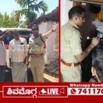 ಬಿಳಕಿಯಲ್ಲಿ ಅಂಗನವಾಡಿ ಸಹಾಯಕಿ ಮೃತದೇಹ ಪತ್ತೆ 15 IPS-Nikhil-B-Visit-Shiralakoppa-Bilaki-house