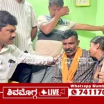 ಊರುಗಡೂರಿನ ಸಂಕೇತ್ ಮನೆಗೆ ಸಂಸದ ರಾಘವೇಂದ್ರ ಭೇಟಿ, ಒಂದು ಲಕ್ಷ ರುಪಾಯಿ ನೆರವು 1 BY-Raghavendra-visit-urugaduru-Sanketh-House-in-Shimoga.