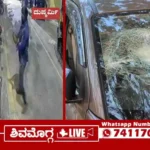 Car-Incident-at-Sharavathi-Nagara-in-Shimoga-city